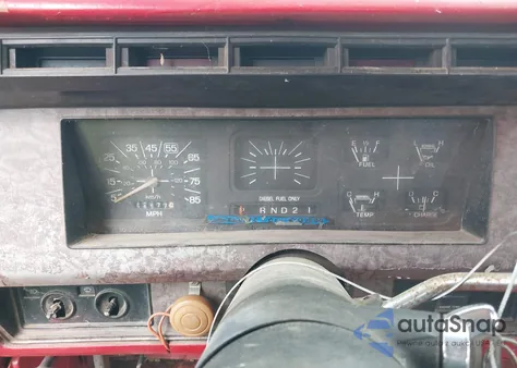 1985 Ford F250 из США, поврежденный, VIN 2FTHF261XFCB03571